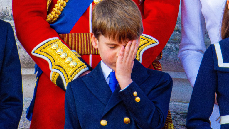 Printul Louis a furat spectacolul la Parada de Ziua Regelui. Cum a fost surprins mezinul printilor de Wales Imagine