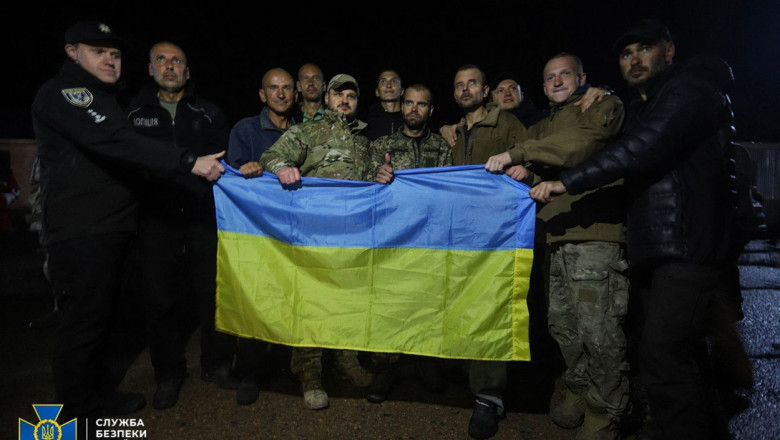 Prizonierii de razboi ucraineni predati de Rusia au fost „torturati cu brutalitate” Imagine