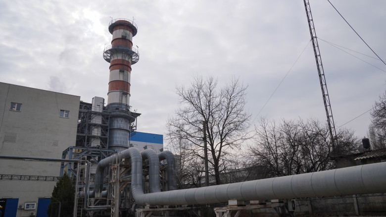 Probleme la CET Bucuresti Vest. Unitatea principala de productie a fost oprita, peste 1.000 de blocuri din Capitala sunt afectate Imagine