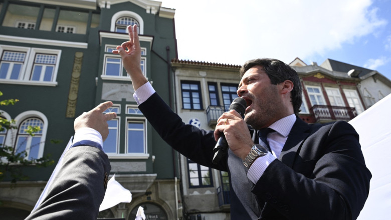 Problemele de stomac au oprit campania candidatului extremei drepte din Portugalia. Ce spun medicii Imagine
