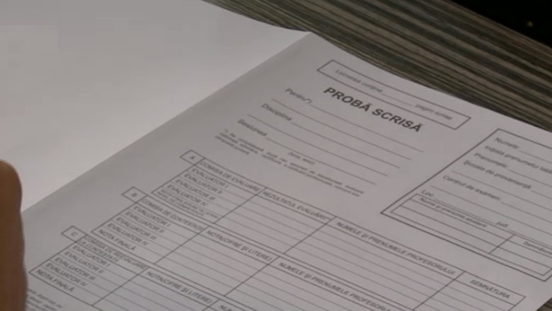 Procurorii din Gorj cer anularea unor lucrari la Bacalaureat Imagine