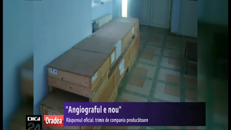 Producatorul certifica: angiograful cumparat de spitalul judetean din Oradea e nou, dar are si componente reciclate Imagine