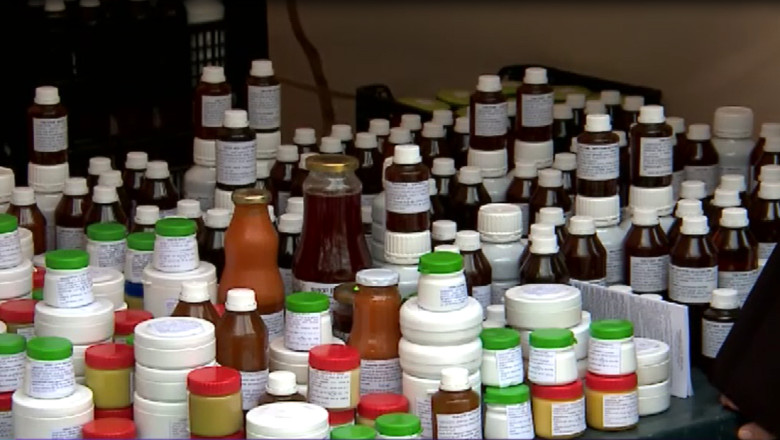 Produse naturiste periculoase, de vanzare pe standurile comerciantilor de la Sarbatorile Iasiului Imagine