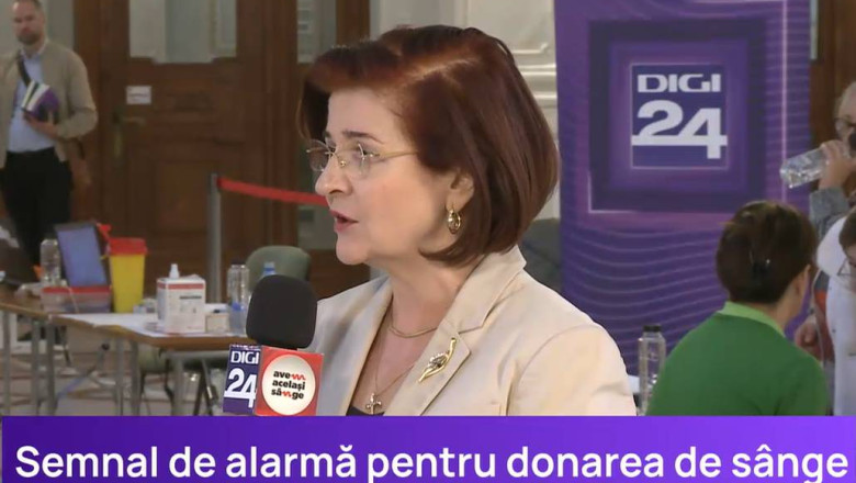 Prof. dr. Catalina Poiana: „Oricare din noi poate avea nevoie de sange, un copil, o mama a carui viata depinde de un donator” Imagine