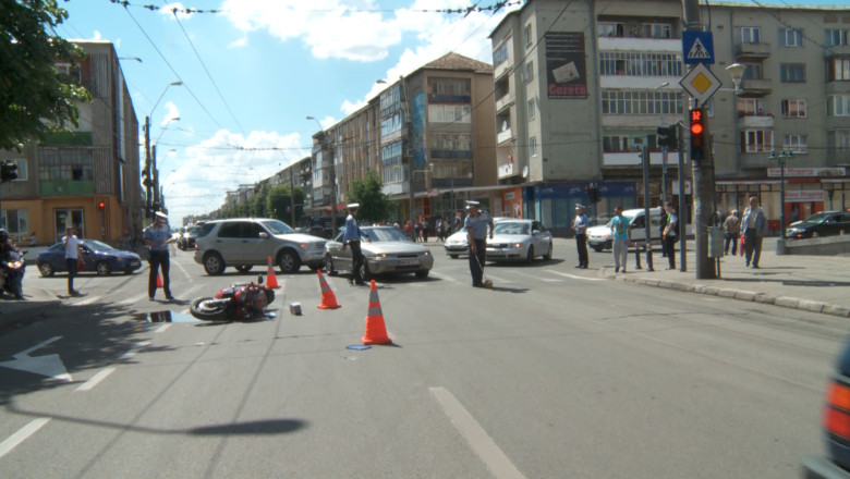 Profesor accidentat pe motocicleta Imagine