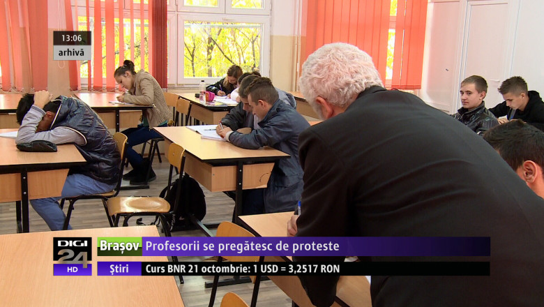 Profesorii se pregatesc de proteste Imagine