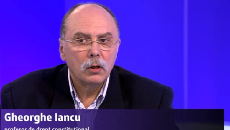 Profesorul Gheorghe Iancu: Si presedintele, si premierul ar putea sesiza Curtea Constitutionala Imagine