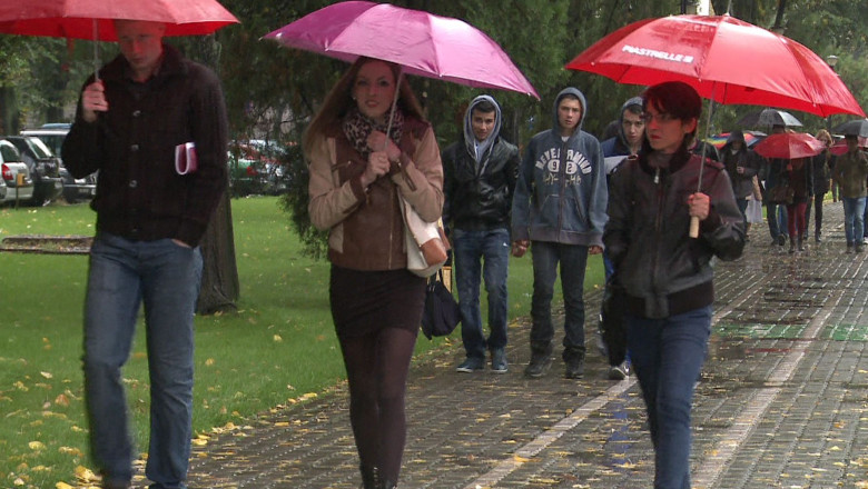 Prognoza meteo pentru vestul tarii: 24 de ore de ploaie Imagine