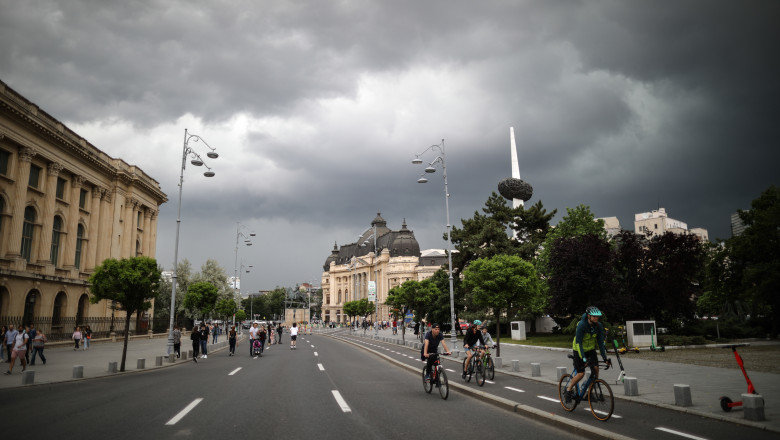 Prognoza meteo speciala pentru Bucuresti. Sunt asteptate ploi Imagine