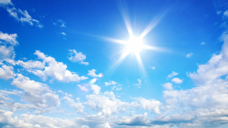 Prognoza meteo. Vreme mai calda decat normalul perioadei in urmatoarele doua saptamani. Unde sunt anuntate ploi Imagine
