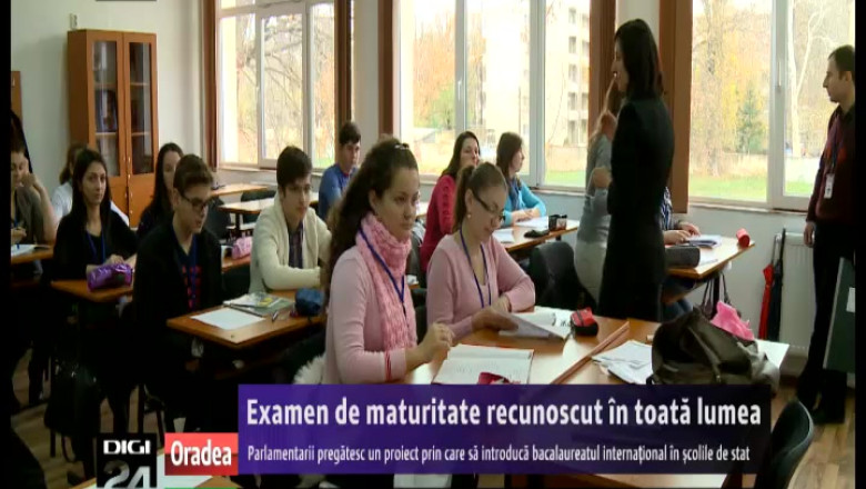 Proiect de lege pentru introducerea bacalaureatului international in scolile de stat din Romania Imagine