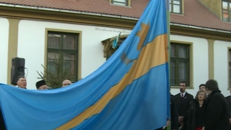 Proiect de lege. Steagul secuiesc, doar langa tricolor Imagine