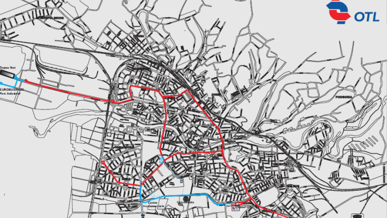 Proiect: doua linii noi de tramvai vor fi amenajate in Oradea Imagine