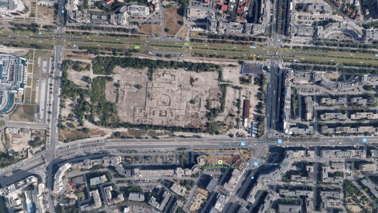 Proiect estimat la 10 milioane de euro pentru un cartier al Justitiei. Ceausescu planuia acolo Centrul Cultural "Cantarea Romaniei" Imagine