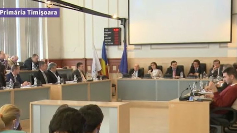 Proiecte, alocari de bani, majorari de tarife, marti, in sedinta Consiliului Local Timisoara Imagine