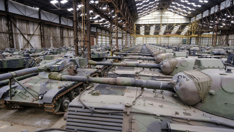 Proiectul Condor. O companie germana dezvolta un tanc anti drona, construit pe platforma vechiului Leopard 1 Imagine