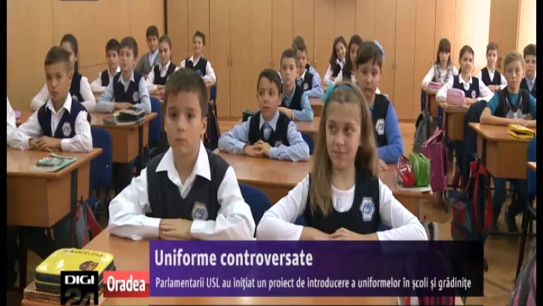 Proiectul USL de introducere a uniformelor in scoli si gradinite starneste controverse Imagine