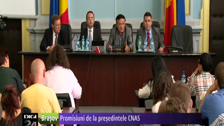 Promisiuni de la presedintele CNAS pentru sistemul medical brasovean Imagine