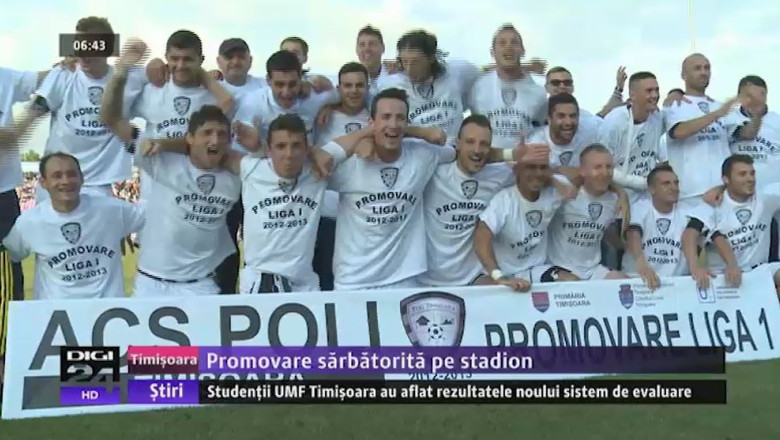 Promovarea lui ACS Poli - sarbatorita pe Dan Paltinisanu Imagine