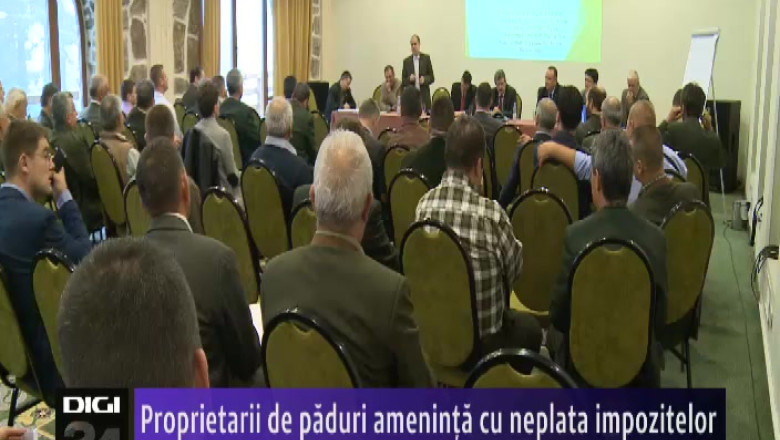 Proprietarii de paduri ameninta cu neplata impozitelor Imagine