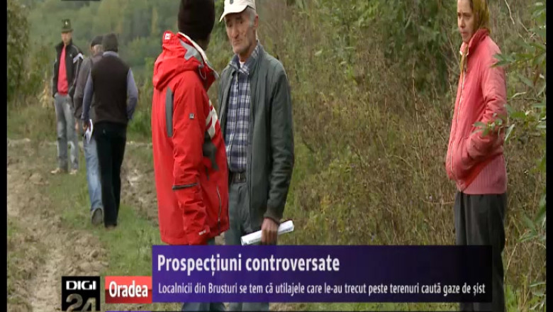 Prospectiuni controversate. Localnicii dintr-o comuna bihoreana se tem ca utilajele care le-au trecut peste terenuri cauta gaze de sist Imagine