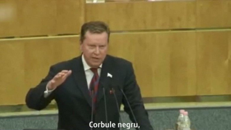 Protest cu cantec in parlamentul rus Imagine