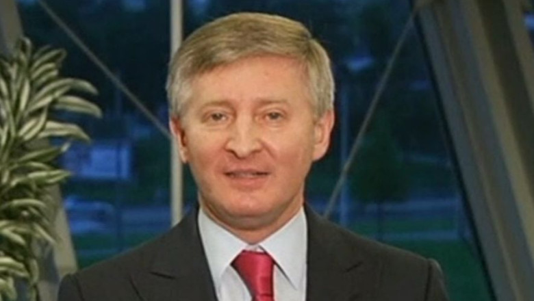 Protest cu claxoane la Donetk, organizat de miliardarul Rinat Ahmetov Imagine