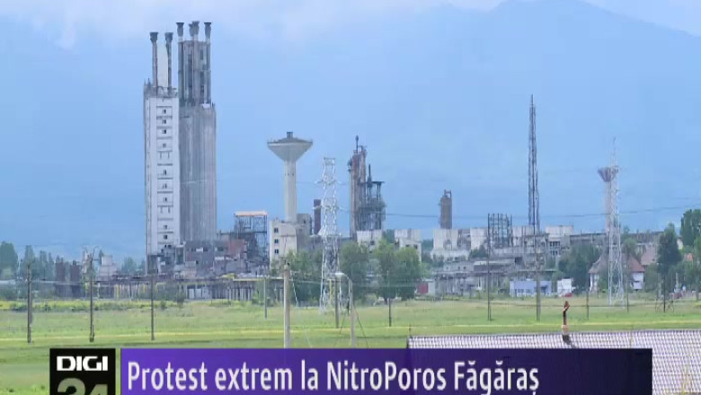 Protest extrem la NitroPoros Fagaras Imagine