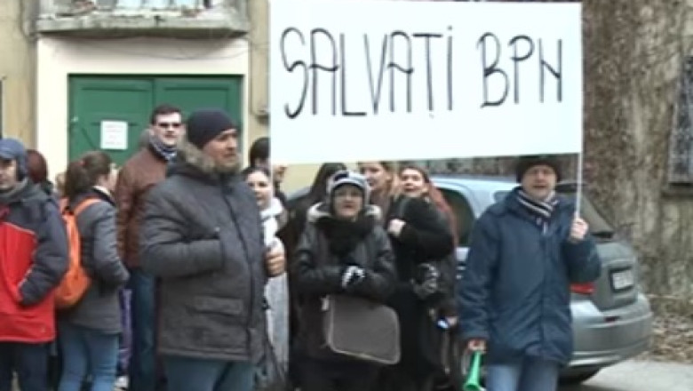 Protest fata de desfiintarea Bibliotecii Pedagogice, care va trece in subordinea Bibliotecii Centrale Imagine
