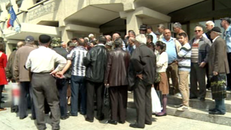 Protest in Bototani fata de costul intretinerii Imagine