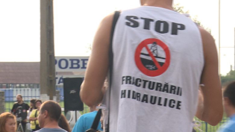 Protest in solfegii, fata de fracturarea hidraulica Imagine
