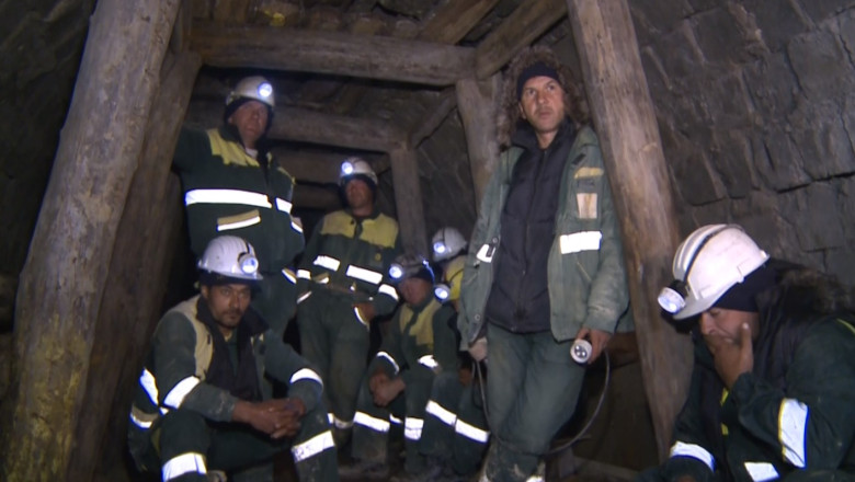 Protest in subteran. Minerii de la Crucea ameninta cu greva foamei Imagine