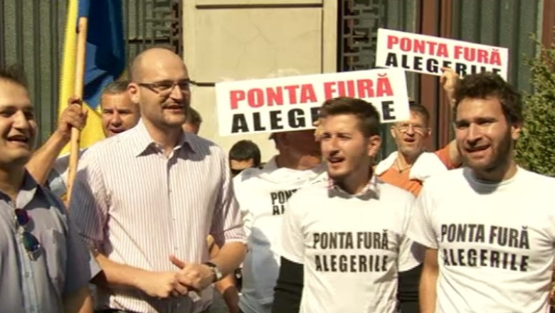 Protest la sediul Avocatului Poporului Imagine