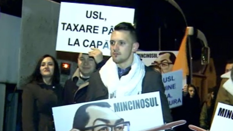 Protest PDL in Capitala. Scopul manifestatiei este apararea statului de drept. Au venit 4.000 de persoane Imagine