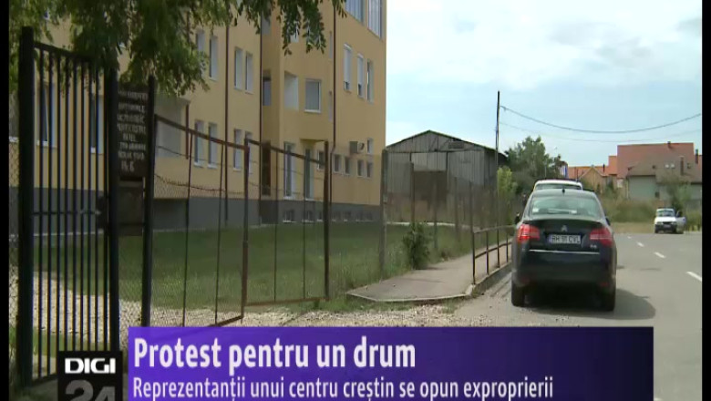 Protest pentru un drum Imagine