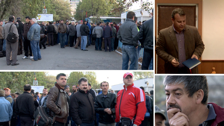 Protest spontan la CET Oradea: angajatii au cerut sa nu le fie taiate salariile. Dupa negocieri cu administratorul societatii, au obtinut ce au dorit! Imagine