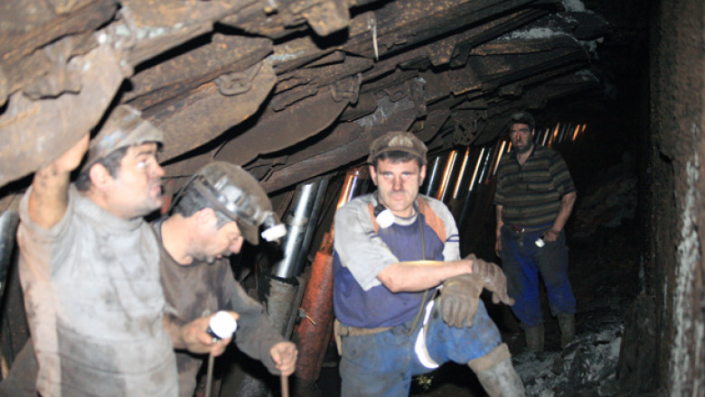 Protestatarii de la mina Lonea sunt buni de plata. Ei au prejudiciat societatea cu 9 lei fiecare Imagine