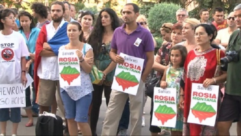 Proteste anemice, la Constanta. Doar 12 persoane au manifestat de Ziua Mediului Imagine