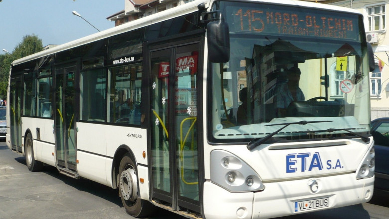 Proteste la Ramnicu Valcea. Transportul in comun, blocat Imagine