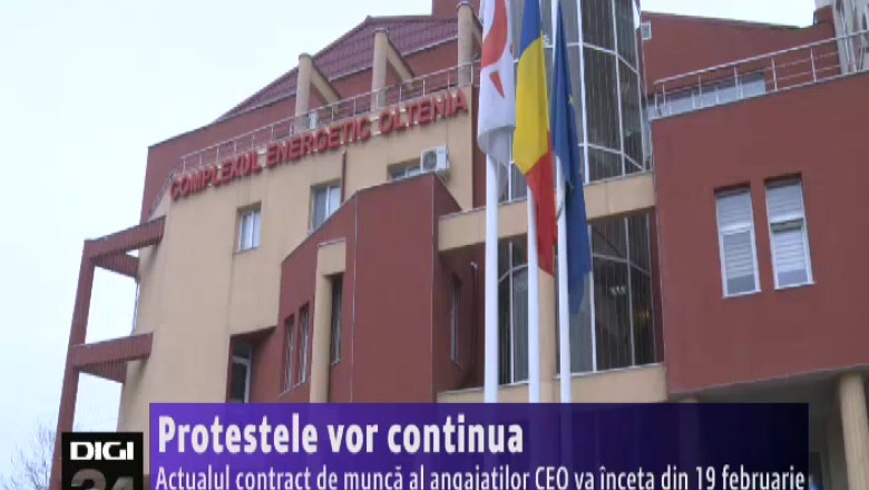 Protestele vor continua, la CEO. Actualul contract de munca al angajatilor va inceta din 19 februarie Imagine