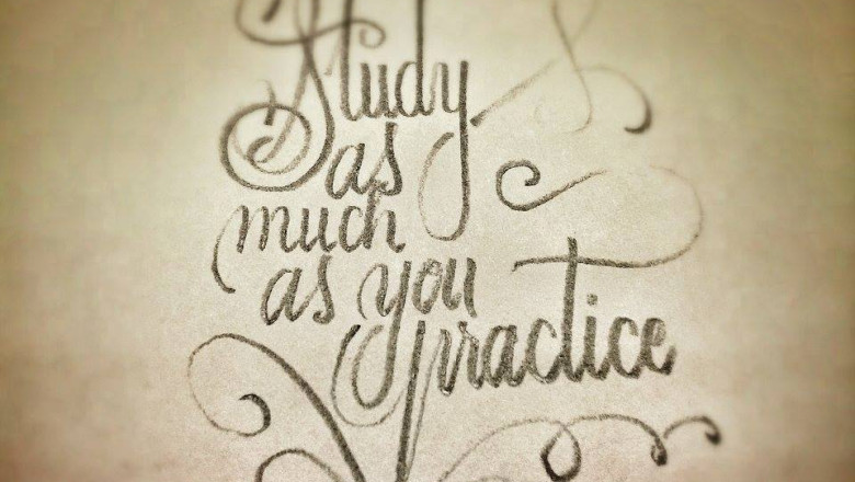 Provocare: cat de usoara mai poate fi caligrafia? Imagine