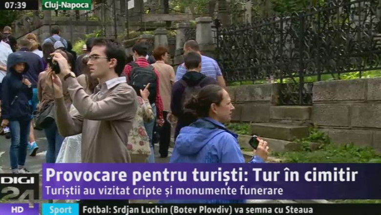 Provocare pentru turisti: tur ghidat in cimitir  Imagine