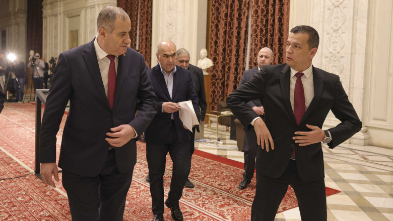 PSD, PNL si UDMR si-au impartit functiile, in incercarea de a depasi blocajul din negocieri. Bolojan preia sefia Senatului (surse) Imagine