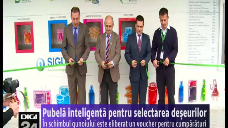 Pubela inteligenta pentru selectarea deseurilor Imagine