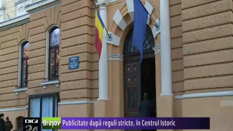 Publicitate dupa reguli stricte, in Centrul Istoric Imagine