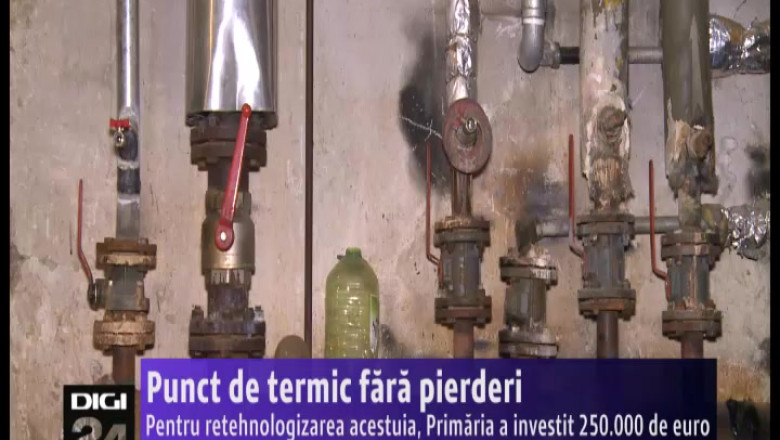 Punct de termic fara pierderi, amenajat cu 250.000 de euro Imagine