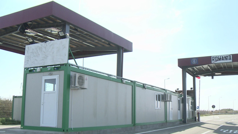 Punct vamal blocat de un drum. In proiect nu a fost prevazuta o banda de control de 250 de metri lungime Imagine