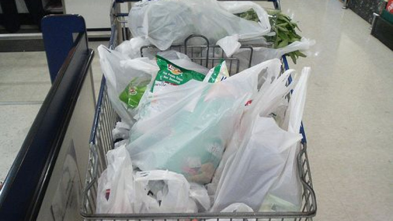 Pungile din plastic ar putea fi interzise in curand in California Imagine