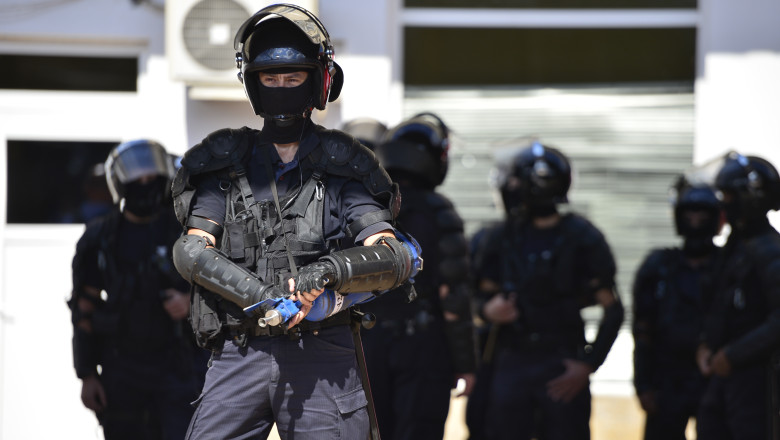 Purtatorul de cuvant al Jandarmeriei: La Arena Nationala avem destule forte pentru a tine situatia sub control Imagine