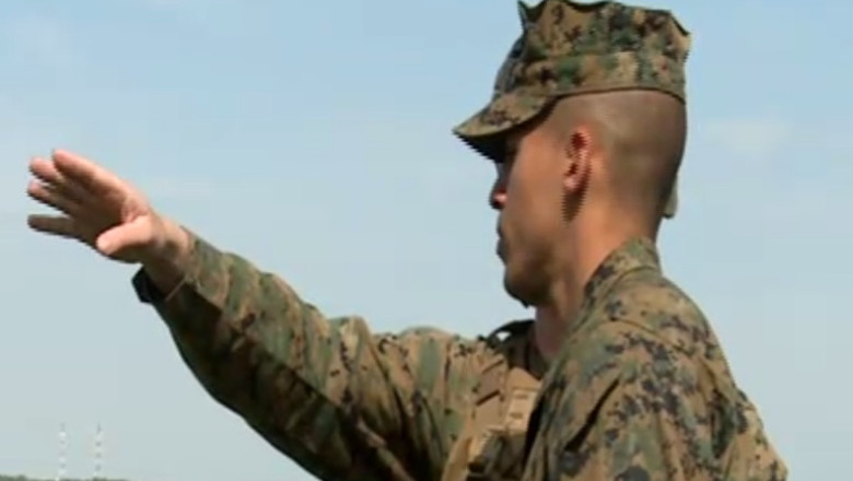 Puscasii marini americani se antreneaza in Banie Imagine